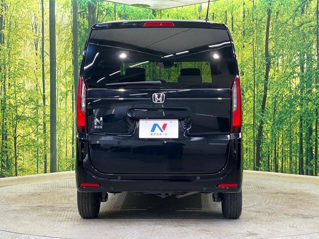 N-BOX ベースグレード 4WD 両側電動スライド 純正8型ナビ バックカメラ ホンダセンシング 渋滞追従クルコン 禁煙車 スマートキー LEDヘッド 前席シートヒーター ETC オートハイビーム シートバックテーブル(15枚目)