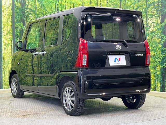 タント L 4WD 楽ナビ 禁煙車 ナビ装着用アップグレードパック スマートアシスト LEDヘッド ドラレコ ETC 前席シートヒーター 電動オート格納ドアミラー オートエアコン バックカメラ プッシュスタート(28枚目)