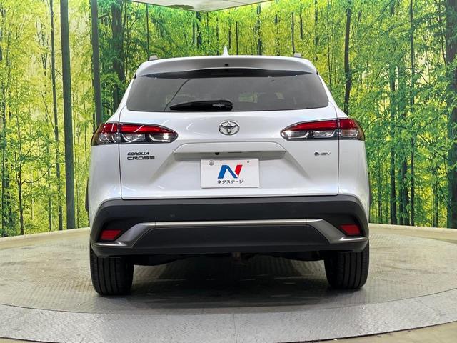 カローラクロス ハイブリッド　Ｚ　４ＷＤ　パノラマルーフ　寒冷地仕様　純正１０．５型ナビ　全周囲カメラ　トヨタチームメイト　ディスプレイオーディオ＋　レーダークルーズ　禁煙車　電動リアゲート　パワーシート　ドラレコ　コーナーセンサー（16枚目）