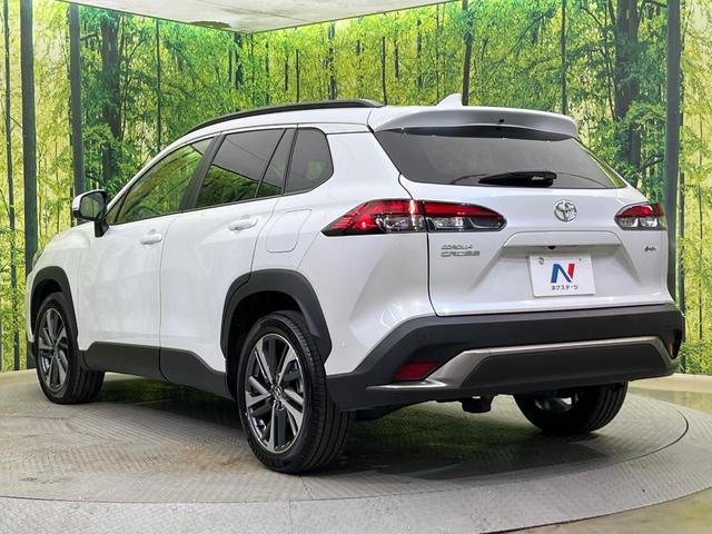 カローラクロス ハイブリッド　Ｚ　４ＷＤ　パノラマルーフ　寒冷地仕様　純正１０．５型ナビ　全周囲カメラ　トヨタチームメイト　ディスプレイオーディオ＋　レーダークルーズ　禁煙車　電動リアゲート　パワーシート　ドラレコ　コーナーセンサー（29枚目）