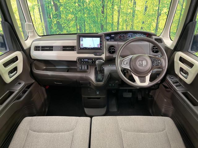Ｎ－ＢＯＸ Ｌ　後期型　電動スライドドア　純正ナビ　バックカメラ　渋滞追従クルーズ　禁煙車　シートヒーター　コーナーセンサー　ＬＥＤヘッド　ＥＴＣ　オートハイビーム　車線逸脱警報　Ｂｌｕｅｔｏｏｔｈ　オートエアコン（2枚目）