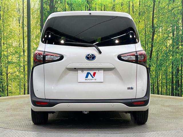 シエンタ ハイブリッドＧ　クエロ　両側電動ドア　純正ナビ　全周囲カメラ　衝突被害軽減システム　禁煙車　ハーフレザーシート　ドラレコ　ＨＤＭＩ接続　ＬＥＤヘッド　ビルトインＥＴＣ　クルコン　純正ＯＰ１６インチＡＷ　Ｂｌｕｅｔｏｏｔｈ（16枚目）