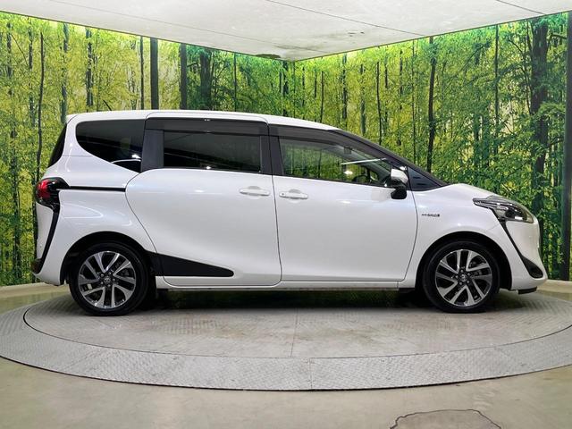 シエンタ ハイブリッドＧ　クエロ　両側電動ドア　純正ナビ　全周囲カメラ　衝突被害軽減システム　禁煙車　ハーフレザーシート　ドラレコ　ＨＤＭＩ接続　ＬＥＤヘッド　ビルトインＥＴＣ　クルコン　純正ＯＰ１６インチＡＷ　Ｂｌｕｅｔｏｏｔｈ（21枚目）