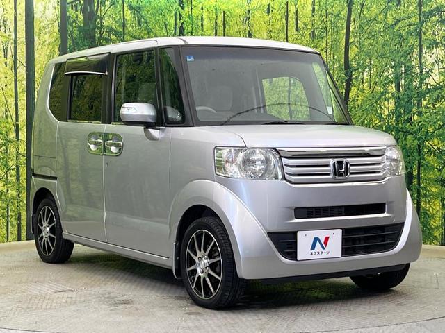 Ｎ－ＢＯＸ Ｇ・ターボＬパッケージ　４ＷＤ　ターボ　両側電動ドア　禁煙車　スマートキー　ＥＴＣ　クルコン　オートエアコン　ＣＤ　ワンセグ　ＨＩＤヘッド　パドルシフト　トラクションコントロール　ドアバイザー　革巻きステアリング（16枚目）