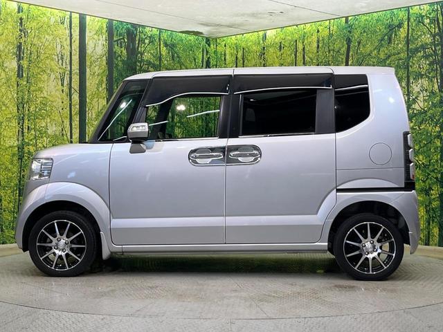 Ｎ－ＢＯＸ Ｇ・ターボＬパッケージ　４ＷＤ　ターボ　両側電動ドア　禁煙車　スマートキー　ＥＴＣ　クルコン　オートエアコン　ＣＤ　ワンセグ　ＨＩＤヘッド　パドルシフト　トラクションコントロール　ドアバイザー　革巻きステアリング（29枚目）
