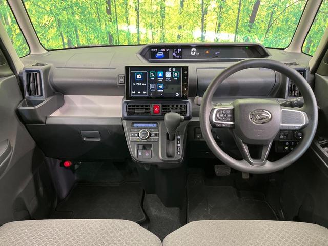 タント Ｘ　４ＷＤ　電動スライドドア　純正９型ディスプレイオーディオ　バックカメラ　衝突被害軽減システム　シートヒーター　禁煙車　コーナーセンサー　車線逸脱警報　オートライト　オートエアコン　フルセグ（2枚目）