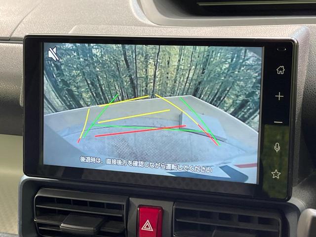 タント Ｘ　４ＷＤ　電動スライドドア　純正９型ディスプレイオーディオ　バックカメラ　衝突被害軽減システム　シートヒーター　禁煙車　コーナーセンサー　車線逸脱警報　オートライト　オートエアコン　フルセグ（5枚目）