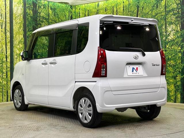 タント Ｘ　４ＷＤ　電動スライドドア　純正９型ディスプレイオーディオ　バックカメラ　衝突被害軽減システム　シートヒーター　禁煙車　コーナーセンサー　車線逸脱警報　オートライト　オートエアコン　フルセグ（25枚目）