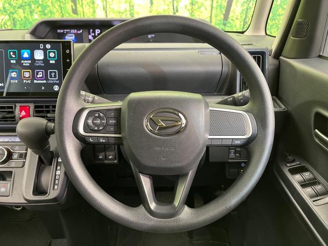 タント Ｘ　４ＷＤ　電動スライドドア　純正９型ディスプレイオーディオ　バックカメラ　衝突被害軽減システム　シートヒーター　禁煙車　コーナーセンサー　車線逸脱警報　オートライト　オートエアコン　フルセグ（56枚目）