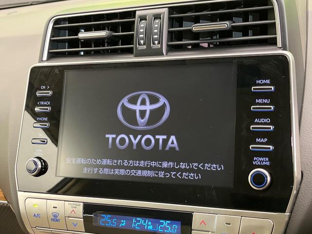 ランドクルーザープラド ＴＸ　Ｌパッケージ　マットブラックエディション　４ＷＤ　７人乗り　サンルーフ　フリップダウンモニター　純正９型ナビ　全周囲カメラ　衝突被害軽減　レーダークルーズ　ＨＤＭＩ接続　禁煙車　ベージュ革シート　シートエアコン　前後ドラレコ　コーナーセンサー（5枚目）