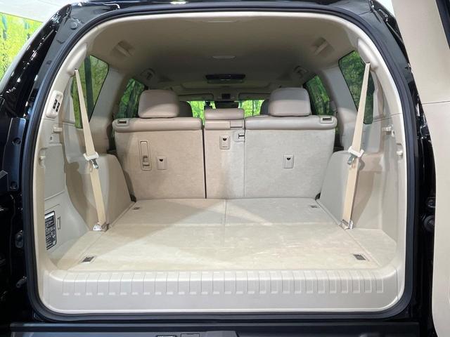 ランドクルーザープラド ＴＸ　Ｌパッケージ　マットブラックエディション　４ＷＤ　７人乗り　サンルーフ　フリップダウンモニター　純正９型ナビ　全周囲カメラ　衝突被害軽減　レーダークルーズ　ＨＤＭＩ接続　禁煙車　ベージュ革シート　シートエアコン　前後ドラレコ　コーナーセンサー（38枚目）