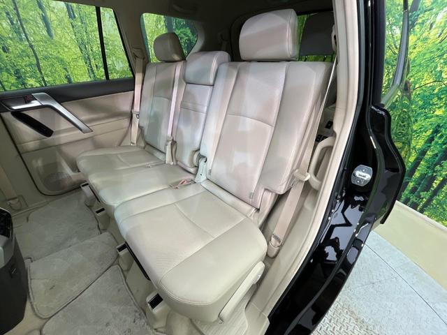 ランドクルーザープラド ＴＸ　Ｌパッケージ　マットブラックエディション　４ＷＤ　７人乗り　サンルーフ　フリップダウンモニター　純正９型ナビ　全周囲カメラ　衝突被害軽減　レーダークルーズ　ＨＤＭＩ接続　禁煙車　ベージュ革シート　シートエアコン　前後ドラレコ　コーナーセンサー（49枚目）