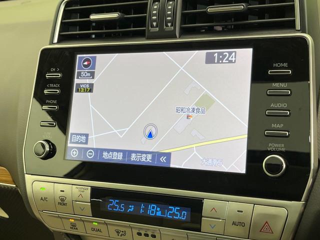 ランドクルーザープラド ＴＸ　Ｌパッケージ　マットブラックエディション　４ＷＤ　７人乗り　サンルーフ　フリップダウンモニター　純正９型ナビ　全周囲カメラ　衝突被害軽減　レーダークルーズ　ＨＤＭＩ接続　禁煙車　ベージュ革シート　シートエアコン　前後ドラレコ　コーナーセンサー（62枚目）