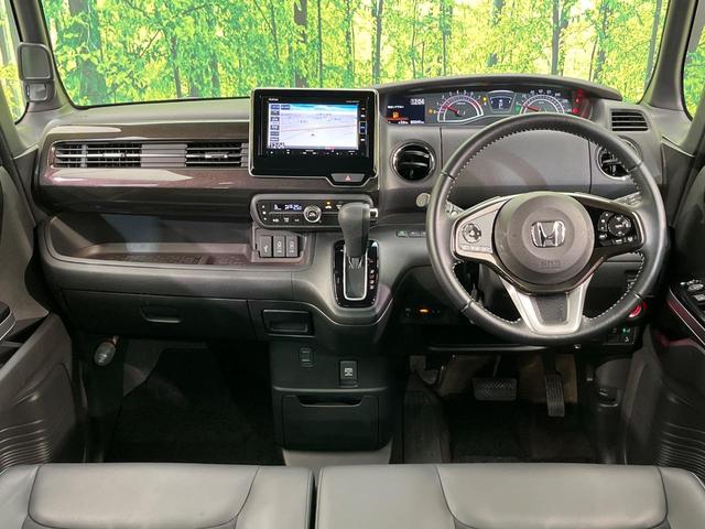 N-BOXカスタム G・Lターボホンダセンシング ターボ 両側電動ドア 純正ナビ バックカメラ 衝突被害軽減 アダプティブクルーズ 禁煙車 ドラレコ LEDヘッド ビルトインETC 純正15インチAW パドルシフト フルセグ Bluetooth(2枚目)