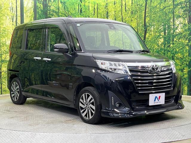 ルーミー カスタムＧ　Ｓ　両側電動ドア　ＳＤナビ　バックカメラ　衝突被害軽減　クルコン　禁煙車　シートヒーター　前後ドラレコ　スマートキー　ＬＥＤヘッド　ビルトインＥＴＣ　クルコン　純正１４インチＡＷ　オートエアコン（16枚目）