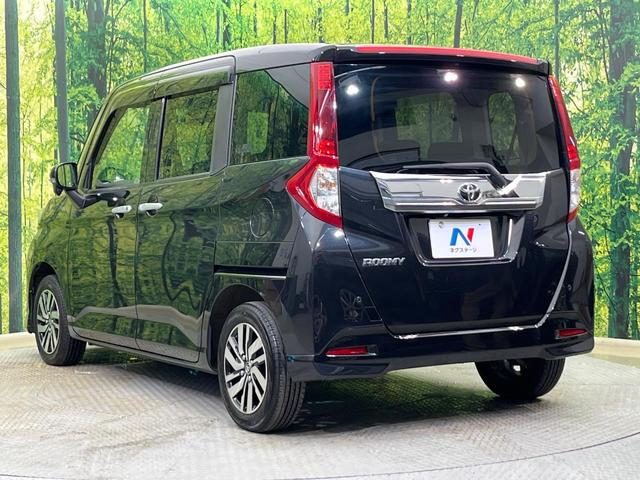 ルーミー カスタムＧ　Ｓ　両側電動ドア　ＳＤナビ　バックカメラ　衝突被害軽減　クルコン　禁煙車　シートヒーター　前後ドラレコ　スマートキー　ＬＥＤヘッド　ビルトインＥＴＣ　クルコン　純正１４インチＡＷ　オートエアコン（22枚目）