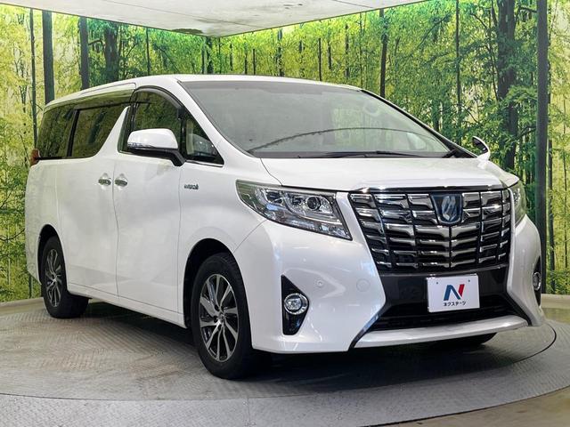 アルファードハイブリッド Ｇ　Ｆパッケージ　４ＷＤ　サンルーフ　フリップダウンモニター　両側電動ドア　純正１０．５型ナビ　バックカメラ　衝突被害軽減　レーダークルーズ　電動リアゲート　ベージュ革シート　ドラレコ　コーナーセンサー（29枚目）