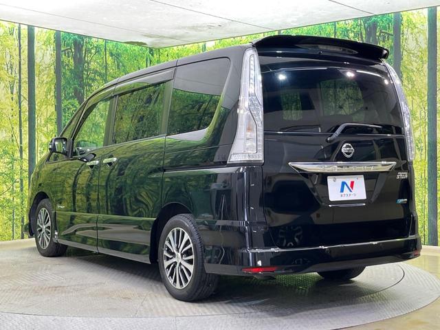 セレナ ハイウェイスター Vエアロモード+セーフティII 両側電動ドア 純正8型ナビ 全周囲カメラ 衝突被害軽減システム コーナーセンサー スマートキー LEDヘッド ビルトインETC クルコン 純正16インチアルミ 車線逸脱警報 オートライト(29枚目)