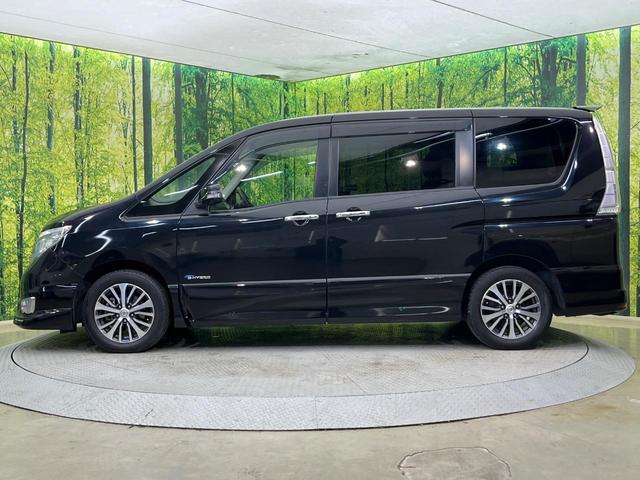 セレナ ハイウェイスター Vエアロモード+セーフティII 両側電動ドア 純正8型ナビ 全周囲カメラ 衝突被害軽減システム コーナーセンサー スマートキー LEDヘッド ビルトインETC クルコン 純正16インチアルミ 車線逸脱警報 オートライト(31枚目)