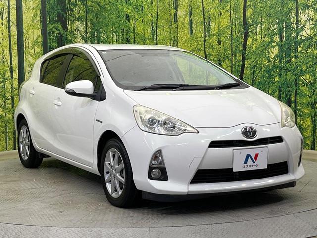 アクア G 純正ナビ 禁煙車 スマートキー HIDヘッド ETC 純正15インチアルミ オートライト オートエアコン スマートエントリーPKG Bluetooth CD DVD再生 フルセグ 電動格納ドアミラー(16枚目)