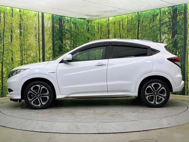 ヴェゼル ハイブリッドZ インターナビ バックカメラ 寒冷地仕様 ブラウン内装 衝突被害軽減システム 禁煙車 シートヒーター ドラレコ スマートキー LEDヘッド ルーフレール ETC クルコン 純正17インチAW(31枚目)