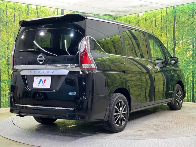 セレナ X 4WD SDナビ フルセグ 全周囲カメラ 両側電動ドア 禁煙車 スマートキー アイドリングストップ LEDヘッド コーナーセンサー ドラレコ クルコン 衝突被害軽減ブレーキ プライバシーガラス(17枚目)
