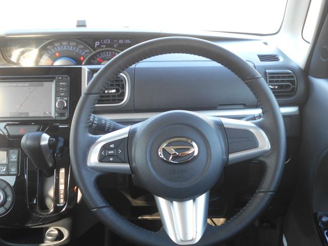 タント カスタムＲＳ　ワンオーナー　ナビ　ＴＶ　ブルートゥース　バックカメラ　ＥＴＣ　両側電動ドア　オートライト　ＡＵＸ　ＵＳＢ（9枚目）