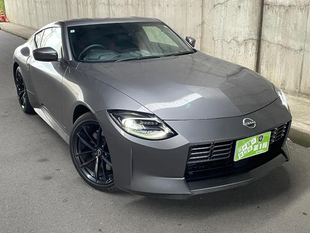 フェアレディZ バージョンST 6速マニュアル NISMOマフラー BOSEプレミアムサウンド 9インナビ フルセグTV バックカメラ ドラレコ ETC ハーフレザーパワーシート シートヒーター LEDヘッドライト 19インチ(23枚目)