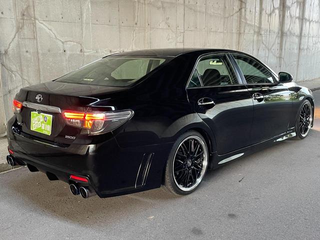 マークＸ ２５０Ｇ　Ｇｓ仕様バンパー　Ｇｓクリアテール　車高調　社外ＳＤナビ　フルセグＴＶ　バックカメラ　社外１９インチＡＷ　ＨＩＤヘッドライト　ドライブレコーダー　スマートキープッシュスタート　ＥＴＣ　パワーシート（17枚目）