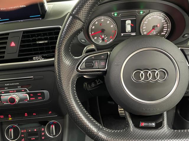 RS Q3 ベースグレード 20インチアルミ レッドキャリパー ダウンサス ローダウン HIDヘッドライト ブラックレザーパワーシート シートヒーター メーカナビフルセグTV バックカメラ ETC(28枚目)