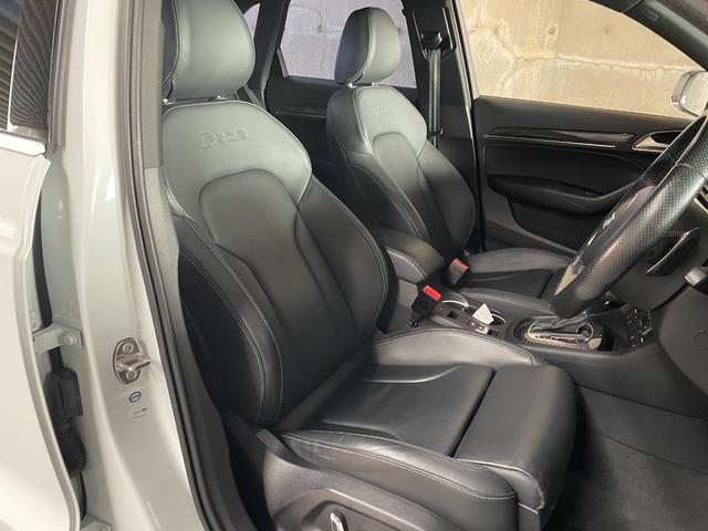 RS Q3 ベースグレード 20インチアルミ レッドキャリパー ダウンサス ローダウン HIDヘッドライト ブラックレザーパワーシート シートヒーター メーカナビフルセグTV バックカメラ ETC(37枚目)