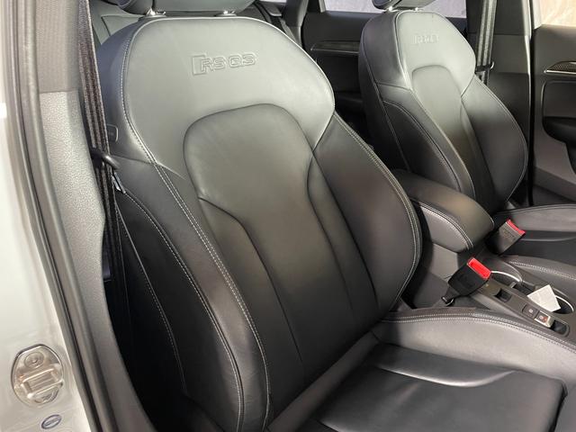 RS Q3 ベースグレード 20インチアルミ レッドキャリパー ダウンサス ローダウン HIDヘッドライト ブラックレザーパワーシート シートヒーター メーカナビフルセグTV バックカメラ ETC(39枚目)