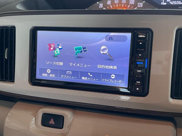 ムーヴキャンバス Ｘメイクアップリミテッド　ＳＡＩＩＩ　４ＷＤ　純正ＳＤナビ・フルセグＴＶ　バックカメラ　両側電動スライドドア　ＬＥＤフォグライト　スマートキープッシュスタート　社外１４インチアルミホイール　ドライブレコーダー　ワンオーナー　禁煙車（22枚目）
