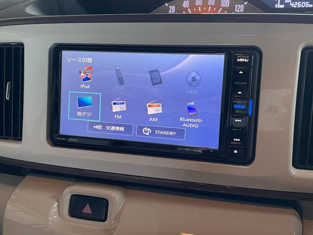 ムーヴキャンバス Ｘメイクアップリミテッド　ＳＡＩＩＩ　４ＷＤ　純正ＳＤナビ・フルセグＴＶ　バックカメラ　両側電動スライドドア　ＬＥＤフォグライト　スマートキープッシュスタート　社外１４インチアルミホイール　ドライブレコーダー　ワンオーナー　禁煙車（23枚目）