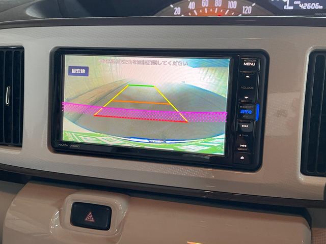 ムーヴキャンバス Ｘメイクアップリミテッド　ＳＡＩＩＩ　４ＷＤ　純正ＳＤナビ・フルセグＴＶ　バックカメラ　両側電動スライドドア　ＬＥＤフォグライト　スマートキープッシュスタート　社外１４インチアルミホイール　ドライブレコーダー　ワンオーナー　禁煙車（24枚目）