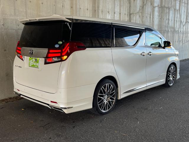 アルファード ２．５Ｇ　モデリスタエアロ　２０インチアルミホイール　純正ＳＤナビ・フルセグＴＶ　フリップダウンモニター　ハーフレザーパワーシート　プリクラッシュセーフティ　ドライブレコーダー　ＬＥＤヘッドライト　禁煙車（16枚目）