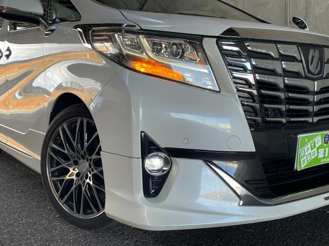 アルファード ２．５Ｇ　モデリスタエアロ　２０インチアルミホイール　純正ＳＤナビ・フルセグＴＶ　フリップダウンモニター　ハーフレザーパワーシート　プリクラッシュセーフティ　ドライブレコーダー　ＬＥＤヘッドライト　禁煙車（19枚目）