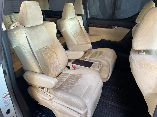 アルファード ２．５Ｇ　モデリスタエアロ　２０インチアルミホイール　純正ＳＤナビ・フルセグＴＶ　フリップダウンモニター　ハーフレザーパワーシート　プリクラッシュセーフティ　ドライブレコーダー　ＬＥＤヘッドライト　禁煙車（38枚目）