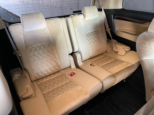 アルファード ２．５Ｇ　モデリスタエアロ　２０インチアルミホイール　純正ＳＤナビ・フルセグＴＶ　フリップダウンモニター　ハーフレザーパワーシート　プリクラッシュセーフティ　ドライブレコーダー　ＬＥＤヘッドライト　禁煙車（44枚目）