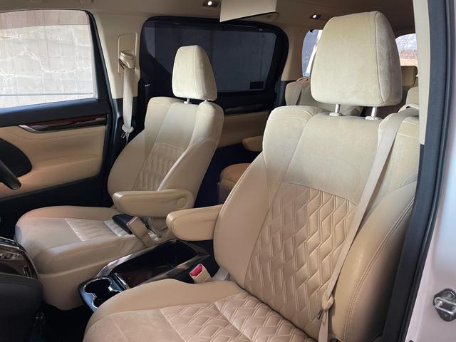 アルファード ２．５Ｇ　モデリスタエアロ　２０インチアルミホイール　純正ＳＤナビ・フルセグＴＶ　フリップダウンモニター　ハーフレザーパワーシート　プリクラッシュセーフティ　ドライブレコーダー　ＬＥＤヘッドライト　禁煙車（48枚目）