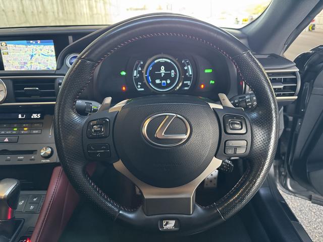 RC RC300h Fスポーツ サンルーフ 純正ナビ フルセグ バックカメラ Silk Blazeリップスポイラー リアディフューザーレザーシート 純正AW ドラレコ ETC LEDヘッドライト ステアリングヒーター BSM(25枚目)