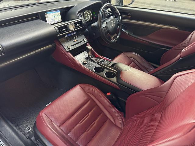 RC RC300h Fスポーツ サンルーフ 純正ナビ フルセグ バックカメラ Silk Blazeリップスポイラー リアディフューザーレザーシート 純正AW ドラレコ ETC LEDヘッドライト ステアリングヒーター BSM(44枚目)