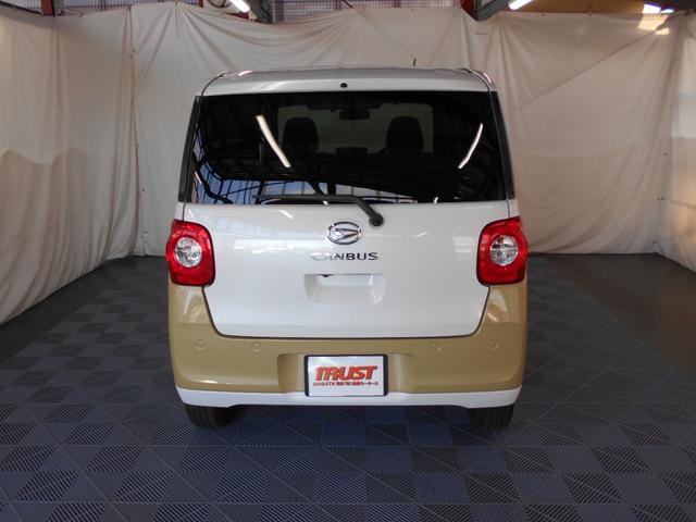 ムーヴキャンバス LEDライト 両側パワースライド シートヒーター ナビ フルセグTV BTオーディオ バックカメラ 前後ドラレコ ETC スマートキー2個(6枚目)