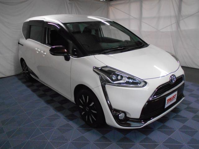 シエンタ G フリップダウンモニター 前後ドラレコ 両側パワースライド LEDライト フォグランプ ナビ TV BTオーディオ バックカメラ ETC スマートキー2個(2枚目)