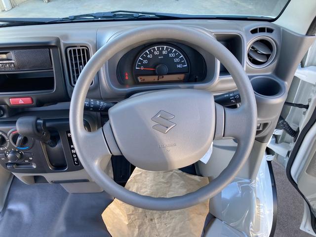 エブリイ PA 4WD 両側スライドドア クリアランスソナー オートライト 届出済未使用車 4A/T ABS ESC エアバック 衝突安全ボディ エアコン パワーステアリング ルーフコンソール LEDルームランプ(19枚目)