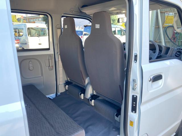エブリイ PA 4WD 両側スライドドア クリアランスソナー オートライト 届出済未使用車 4A/T ABS ESC エアバック 衝突安全ボディ エアコン パワーステアリング ルーフコンソール LEDルームランプ(35枚目)