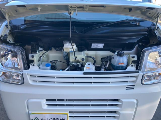 エブリイ PA 4WD 両側スライドドア クリアランスソナー オートライト 届出済未使用車 4A/T ABS ESC エアバック 衝突安全ボディ エアコン パワーステアリング ルーフコンソール LEDルームランプ(44枚目)