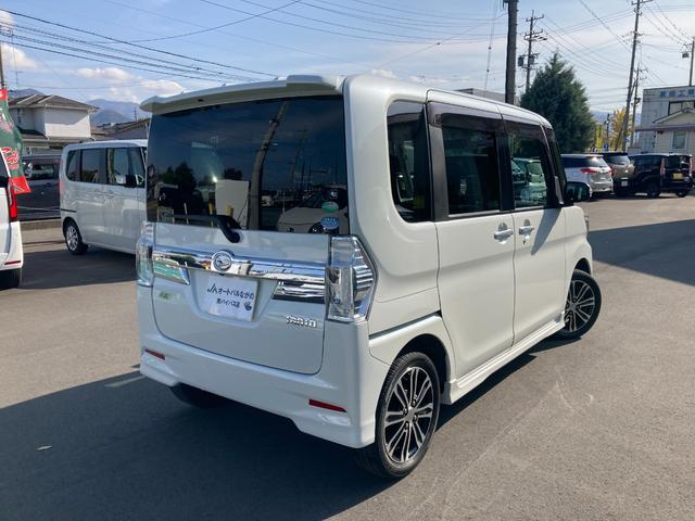 タント カスタムRS スマートセレクションSA 4WD 純正8インチナビ バックカメラ フロントドライブレコーダー 両側電動スライドドア スマートアシスト オートライト LEDヘッドランプ スマートキー スペアキー エコアイドル 後席サンシェード(5枚目)