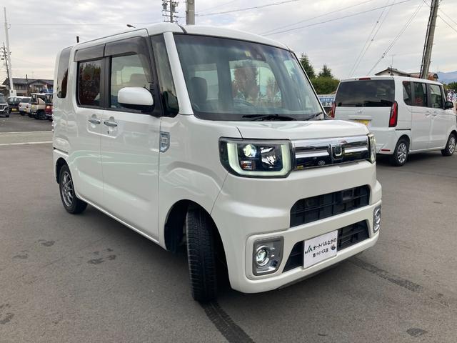 ウェイク GターボSAII 4WD 運転席シートヒーター 前後ドライブレコーダー ETC バックカメラ 両側電動スライドドア ナビ TV スマートアシスト オートライト LEDヘッドランプ スマートキー エコアイドル(3枚目)