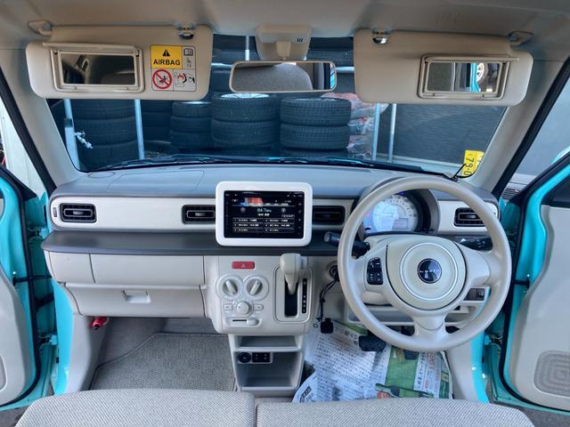 アルトラパン Ｌ　４ＷＤ　全方位モニター　純正ナビ　ＴＶ　ＣＤ　ＢＴ　リモコンエンジンスターター　衝突被害軽減システム　スマートキー　アイドリングストップ　電動格納ミラー　運転席・助手席シートヒーター　盗難防止システム　ＡＢＳ　ＥＳＣ（20枚目）